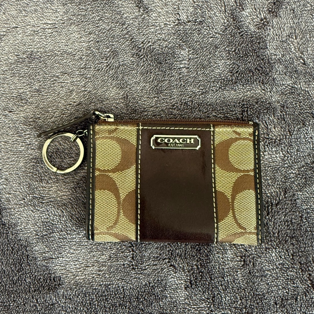 Brown Coach wallet